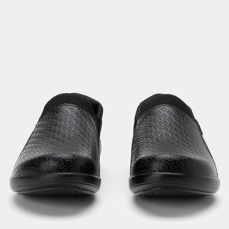 Duette Black Woven Shoe | Alegria Shoes