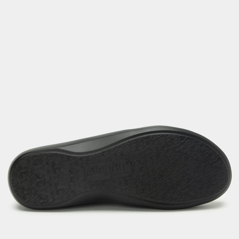 Duette Embloom Black Shoe | Alegria Shoes