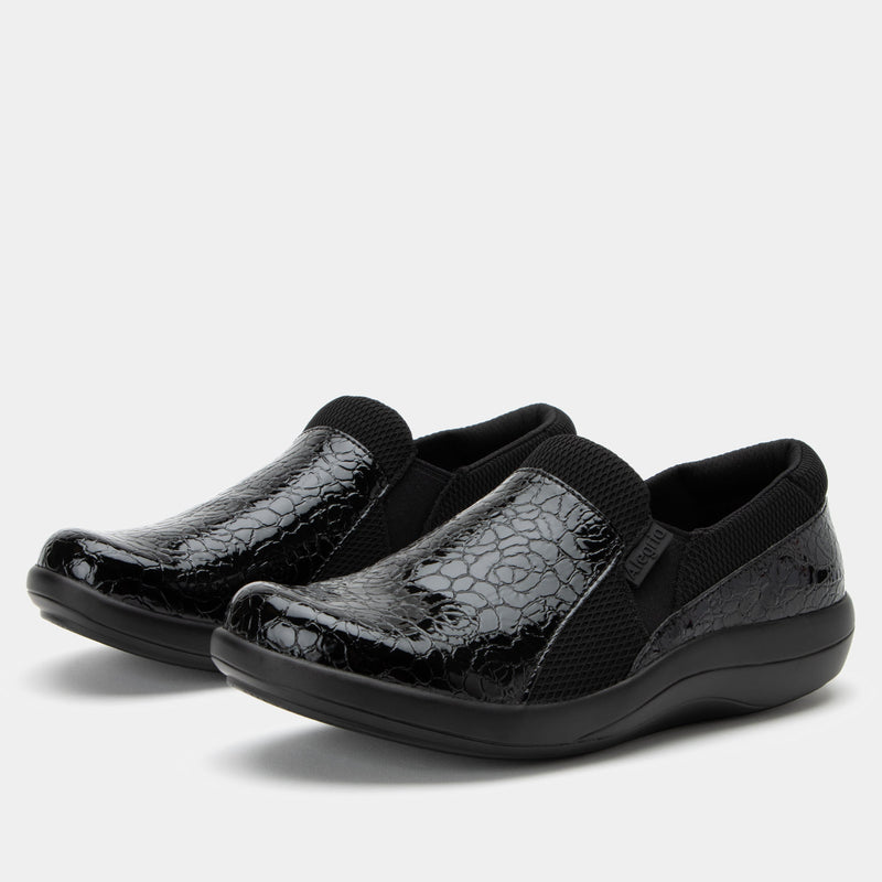 Duette Flourish Black Shoe | Alegria Shoes