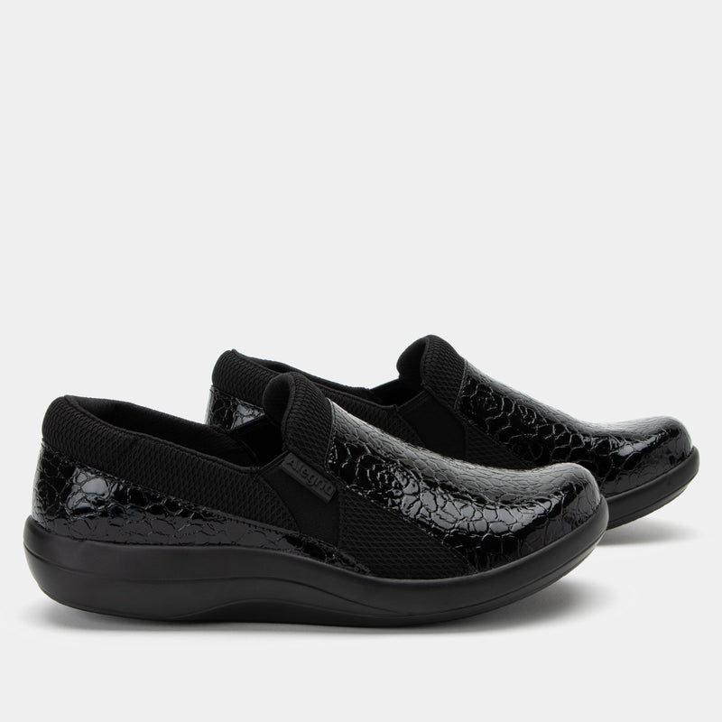 Duette Flourish Black Shoe | Alegria Shoes