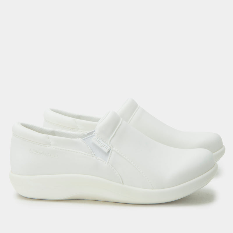Duette Liquid White Shoe | Alegria Shoes