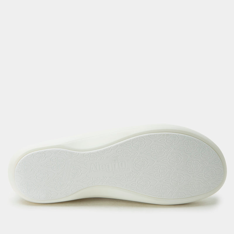 Duette Liquid White Shoe | Alegria Shoes