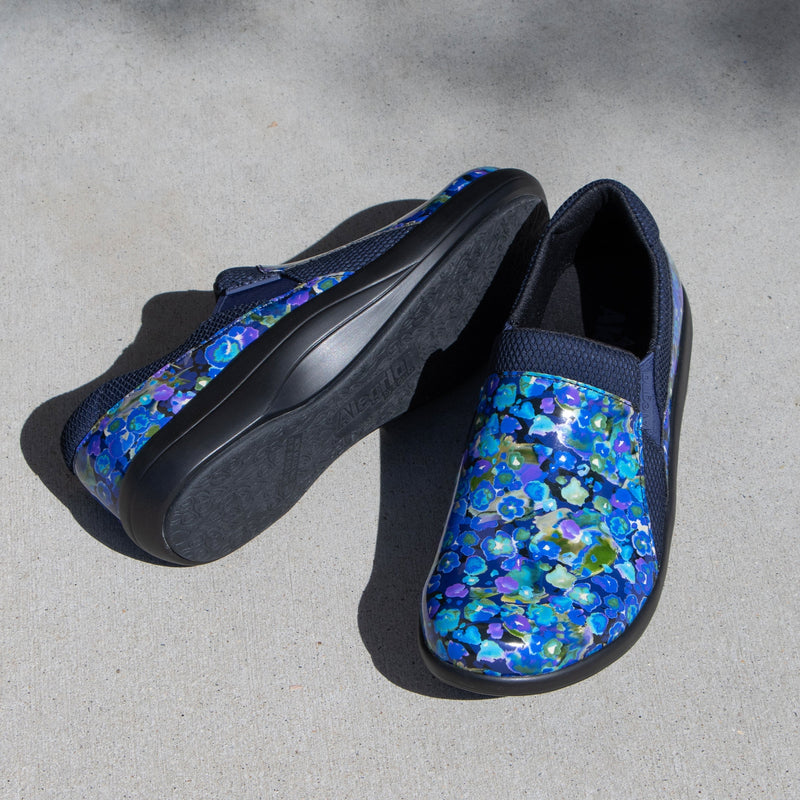 Duette Poppy Pop Blue Shoe | Alegria Shoes