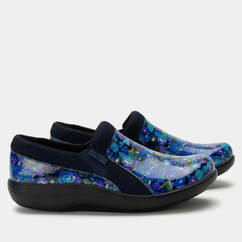 Duette Poppy Pop Blue Shoe | Alegria Shoes