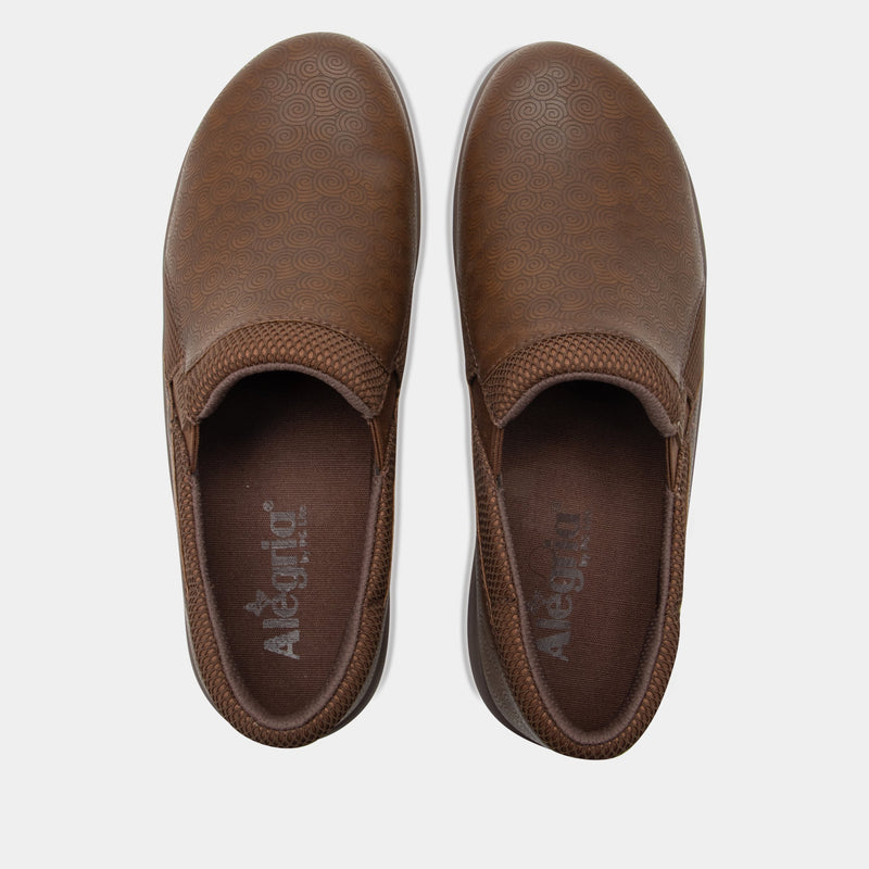 Duette Swirl Wind Brown Shoe | Alegria Shoes