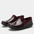 Duette Wine Block Shoe | Alegria Shoes