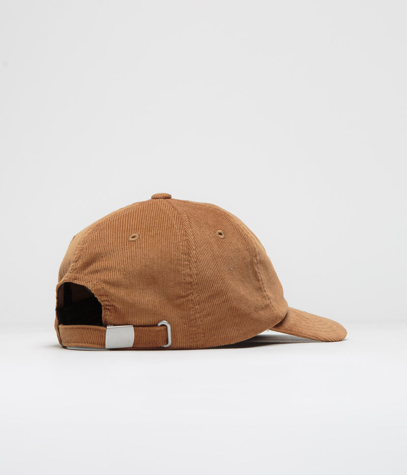 Dungeon Embroidered Logo Cap in Camel and Neon Pink