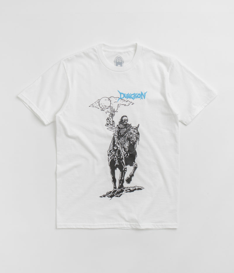 Dungeon Knight Castle T-Shirt in White