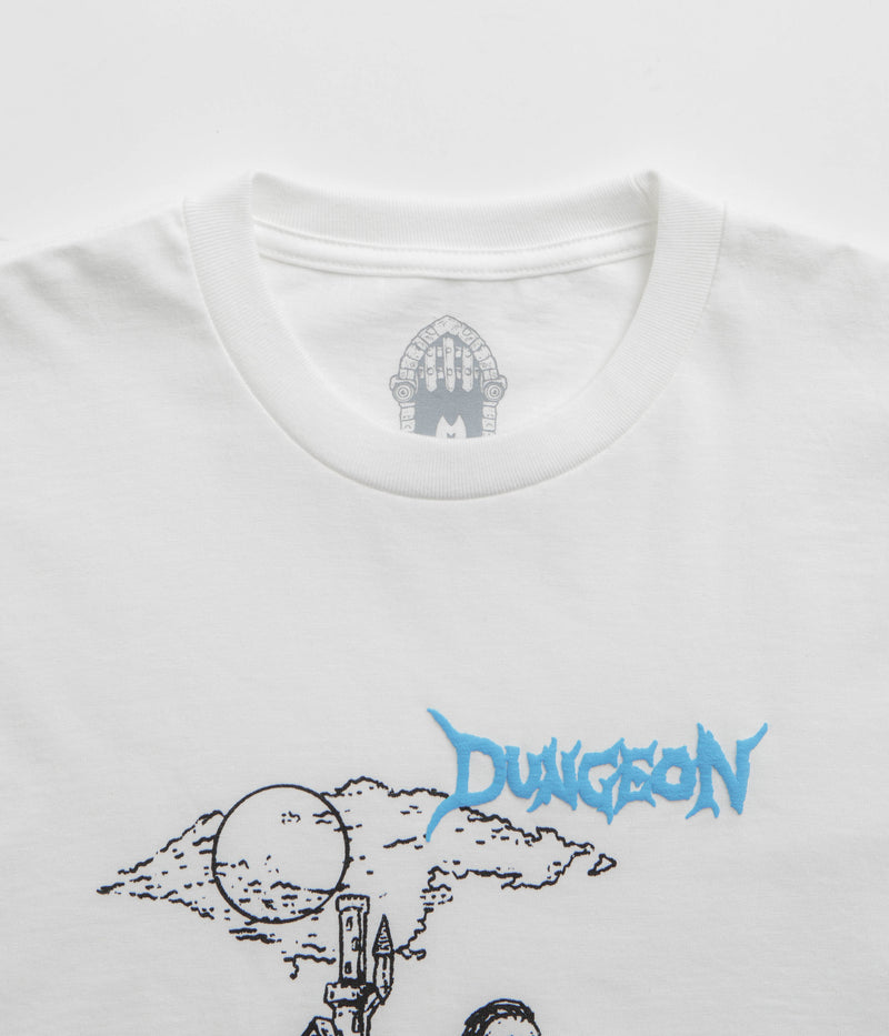 Dungeon Knight Castle T-Shirt in White