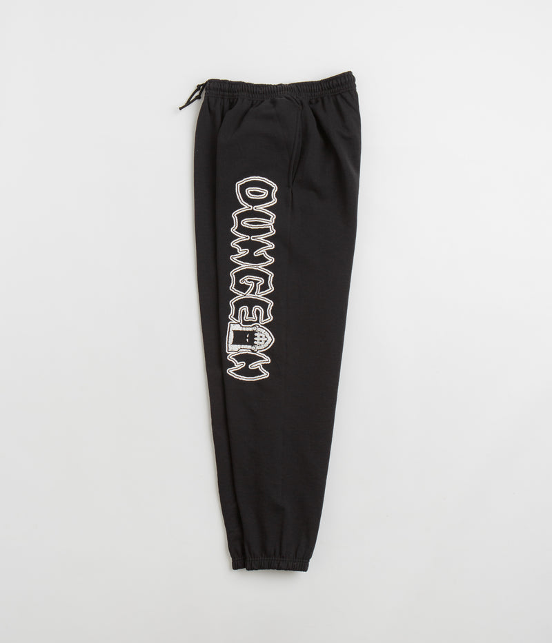 Dungeon Logo Joggers in Black