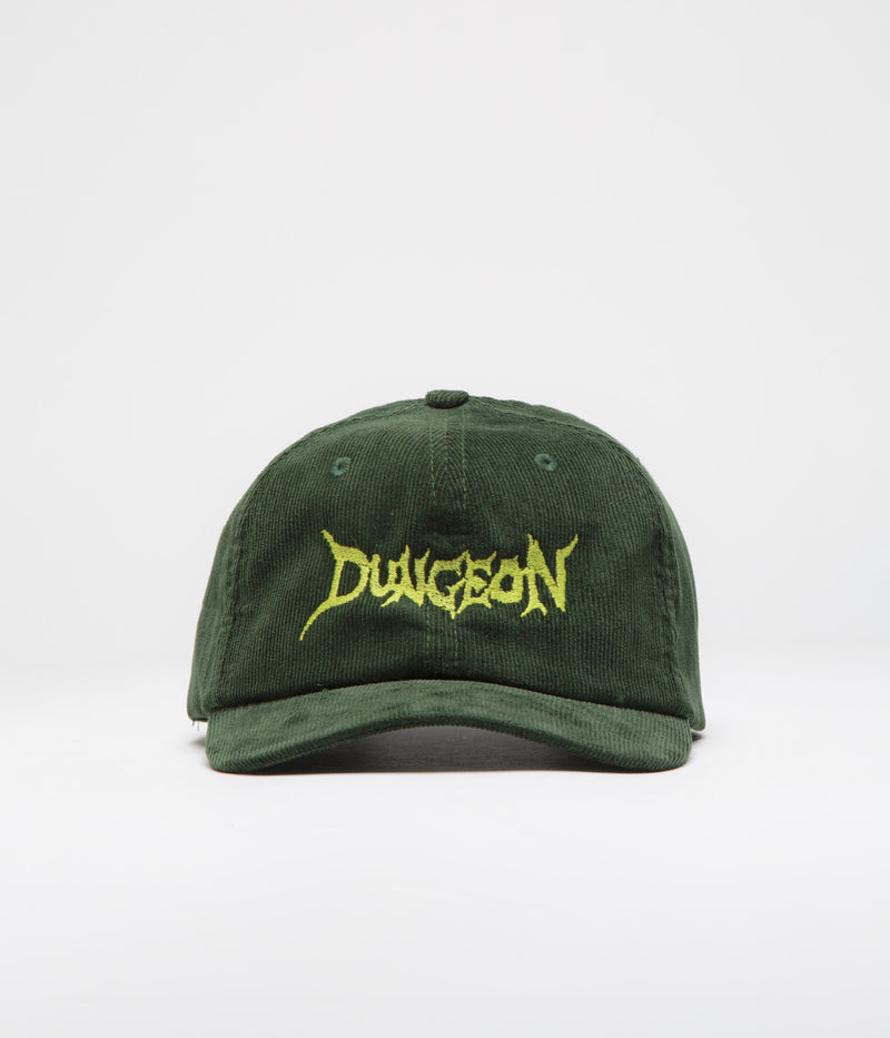 Dungeon Cord Cap in Olive and Tennis Yellow