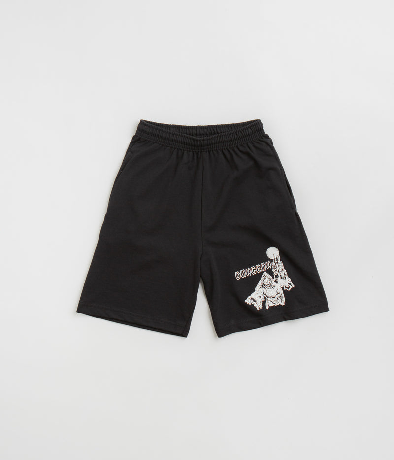 Dungeon Tower Shorts in Black