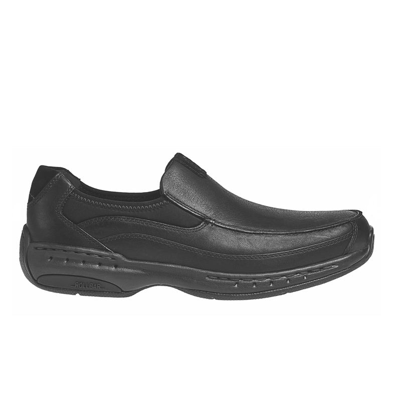 Dunham Wade Slip On (Men) - Black Dress-Casual - Slip On - The Heel Shoe Fitters