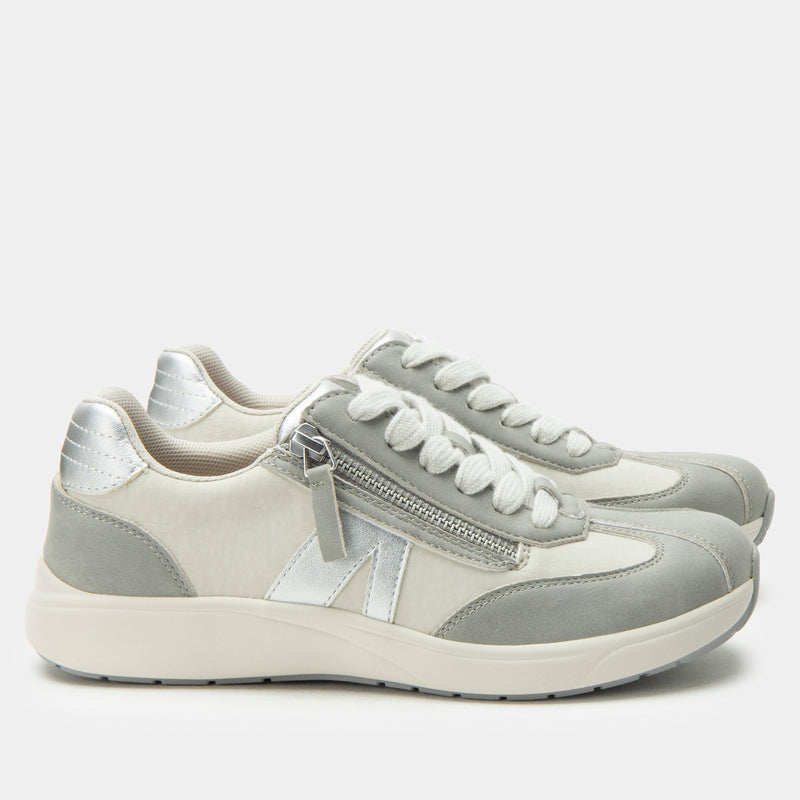 Eazeer Grey Shoe | Alegria Shoes
