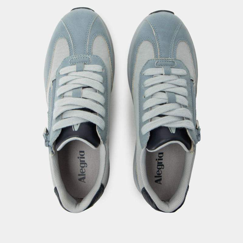 Eazeer Retro Blue Shoe | Alegria Shoes