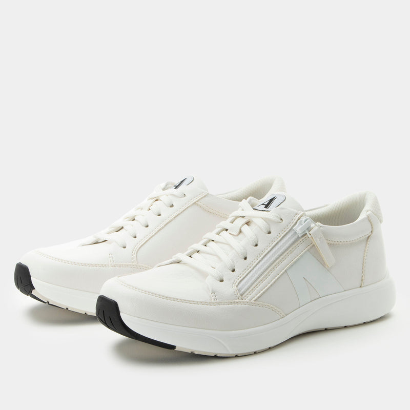 Eazeer White Out Shoe | Alegria Shoes