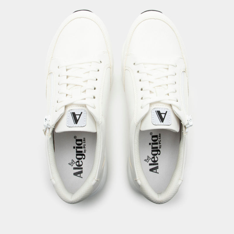 Eazeer White Out Shoe | Alegria Shoes