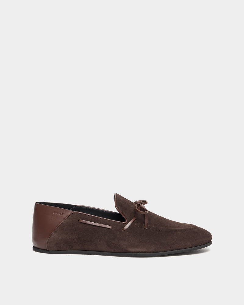 Eclat Loafer in Ebano Suede