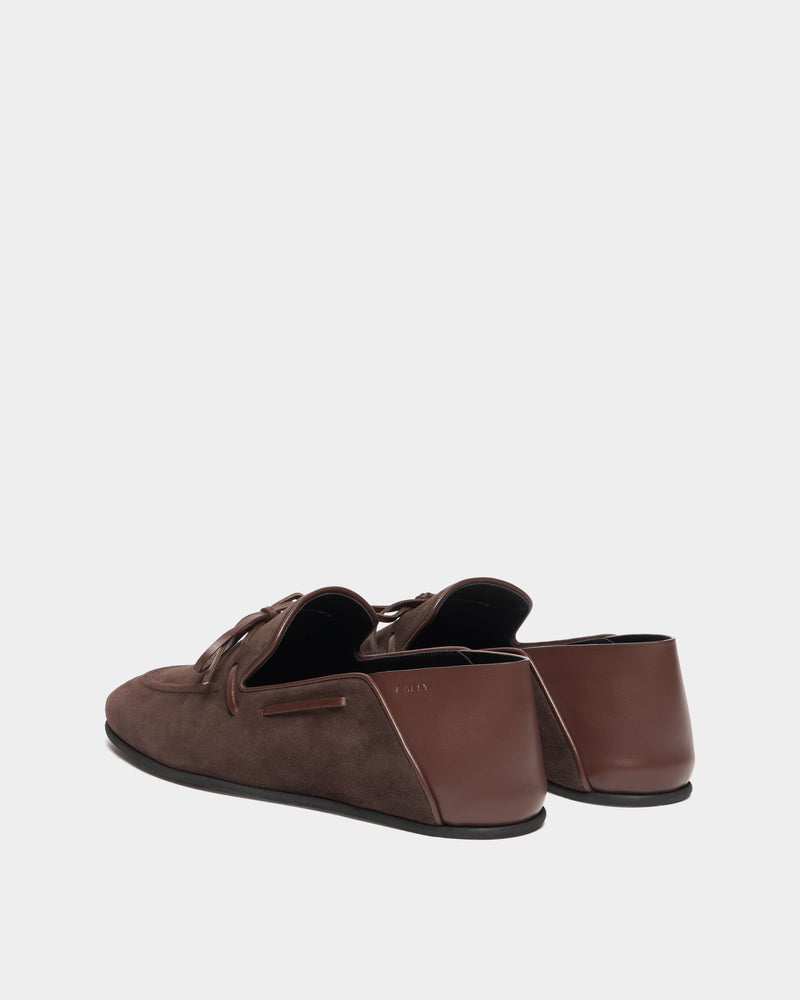Eclat Loafer in Ebano Suede