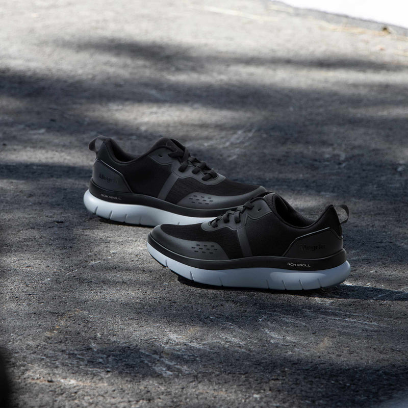 Eclips Black Mesh Shoe | Alegria Shoes
