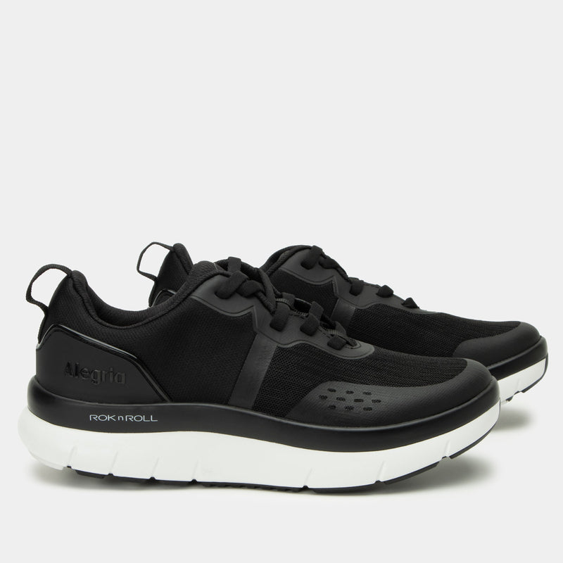 Eclips Black Mesh Shoe | Alegria Shoes