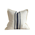 Eden Navy Stripe Cushion