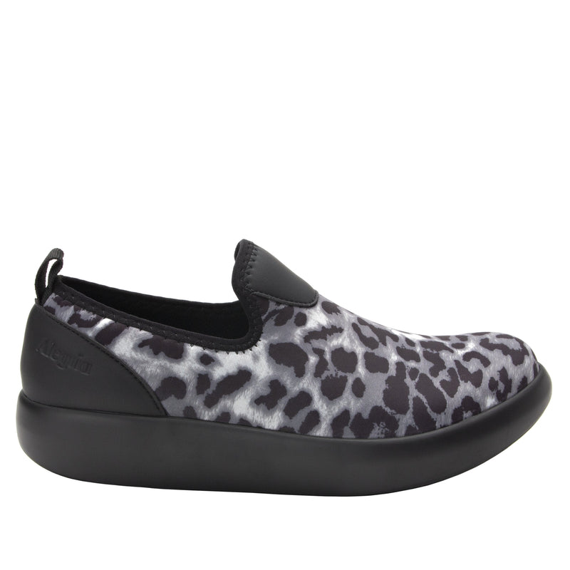 Eden White Leopard Shoe | Alegria Shoes