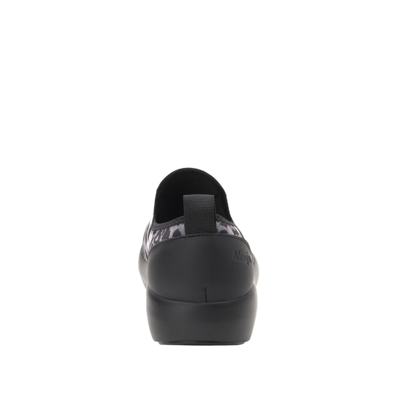 Eden White Leopard Shoe | Alegria Shoes