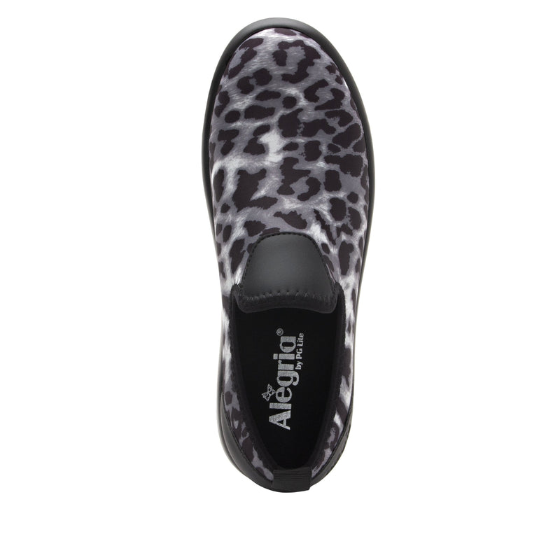 Eden White Leopard Shoe | Alegria Shoes