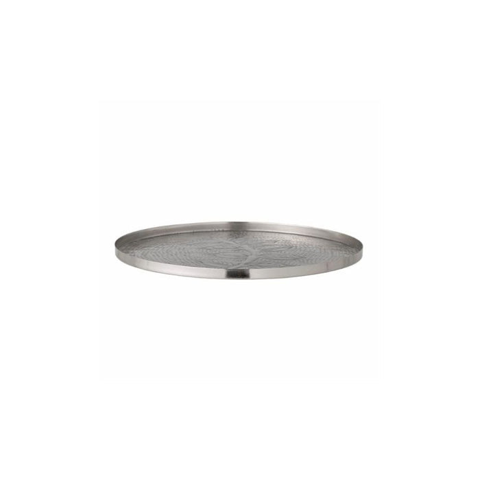 Embossed Silver Tray