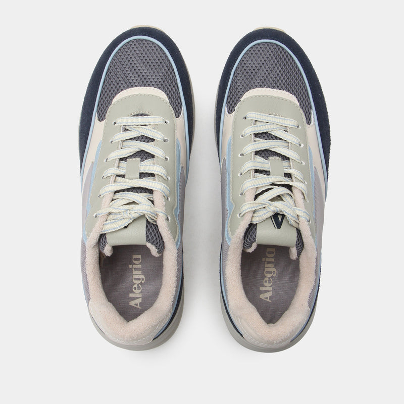 Embyr Retro Blue Shoe | Alegria Shoes