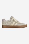 Globe Encore-2 skate shoe in grey with tobacco gum sole
