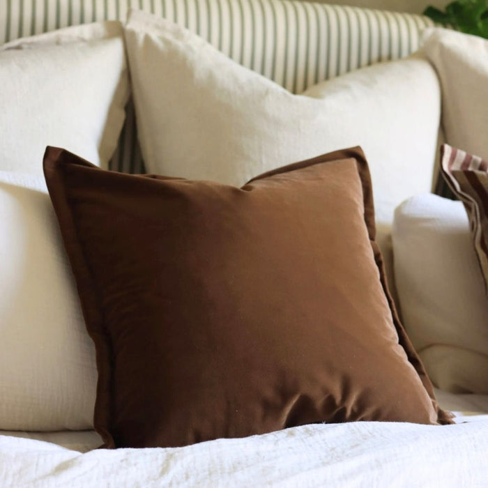 Esme Dark Brown Cushion
