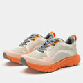 Exhault Electric Orange Shoe | Alegria Shoes