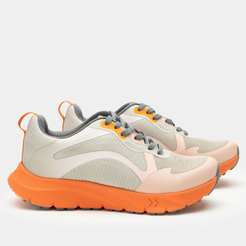Exhault Electric Orange Shoe | Alegria Shoes
