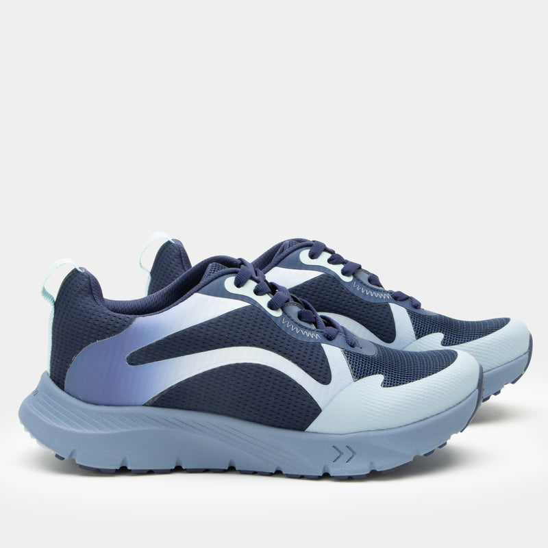 Exhault Galaxy Blue Shoe | Alegria Shoes