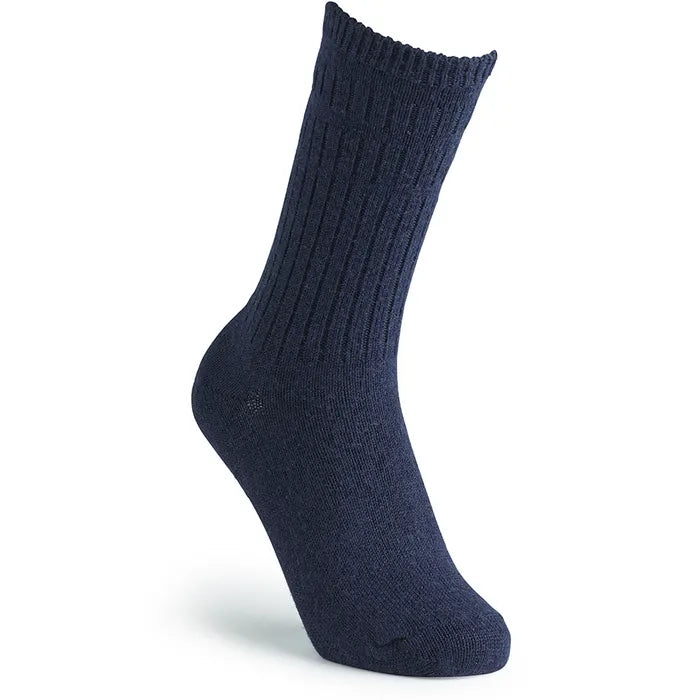 Made with extra material in the foot and leg part, to provide a generous fit