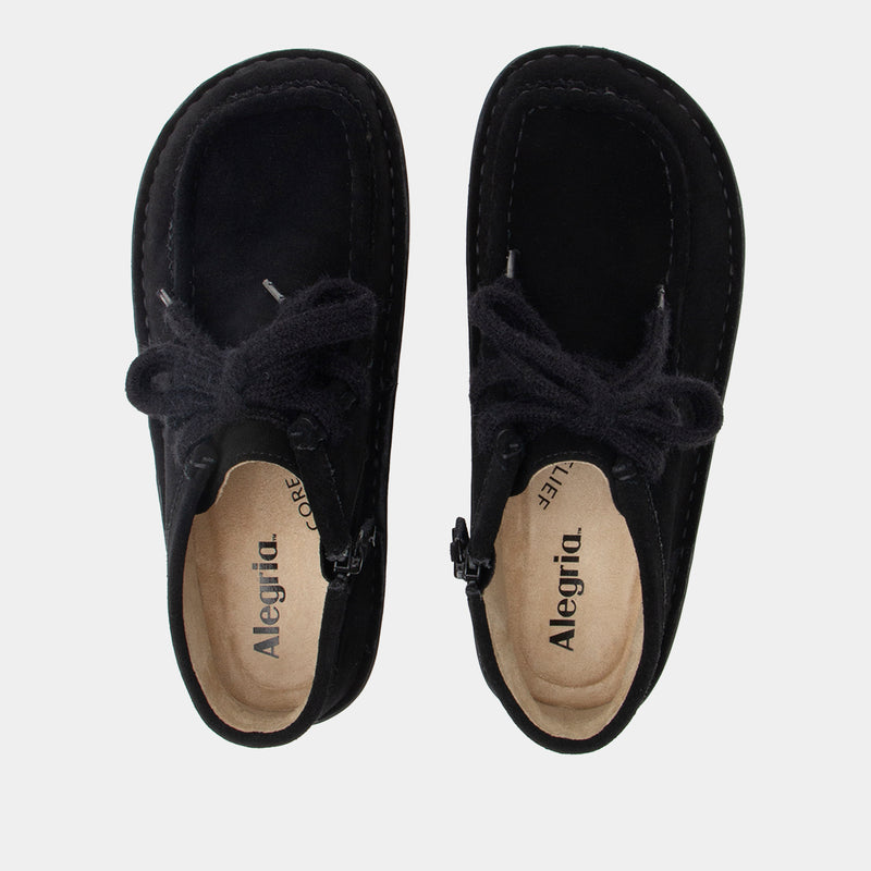 Fae Black Suede Boot