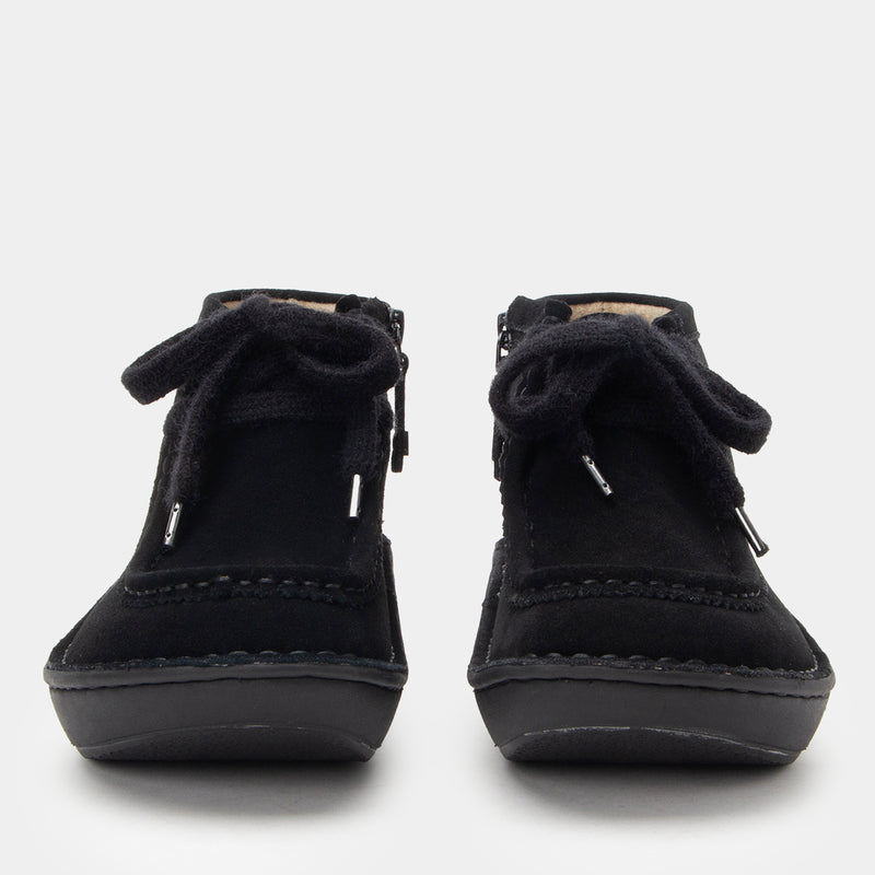 Fae Black Suede Boot