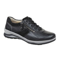 Fidelio Mitzy Sneaker (Women) - Black Athletic - Casual - Lace Up - The Heel Shoe Fitters