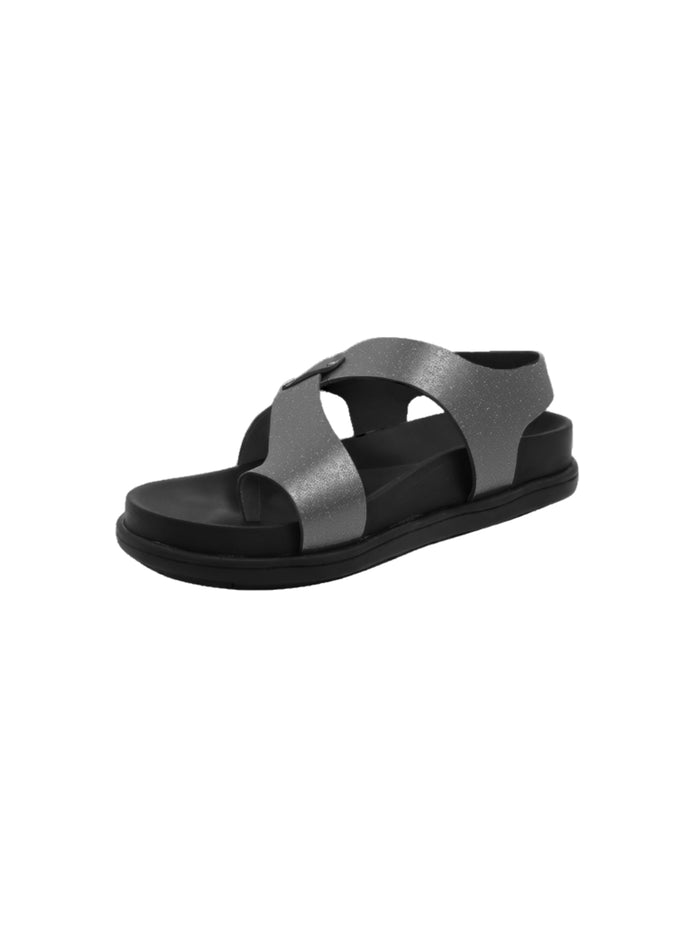 Fierce Gun Metal Flats