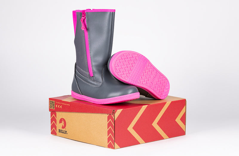 FINAL SALE - Grey BILLY EZ Boots