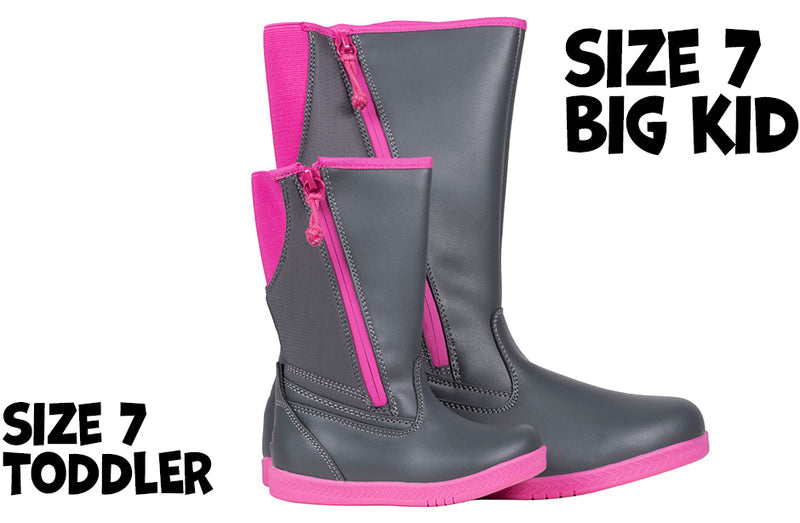 FINAL SALE - Grey BILLY EZ Boots