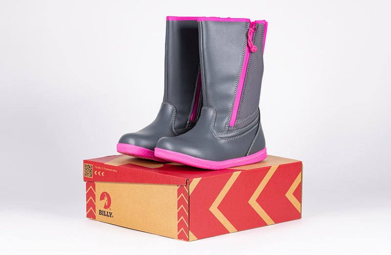 FINAL SALE - Grey BILLY EZ Boots