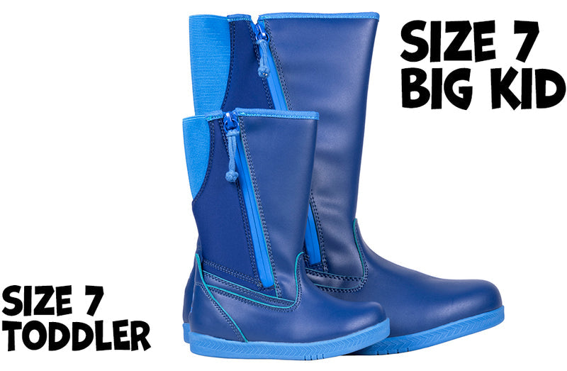 FINAL SALE - Navy BILLY EZ Boots