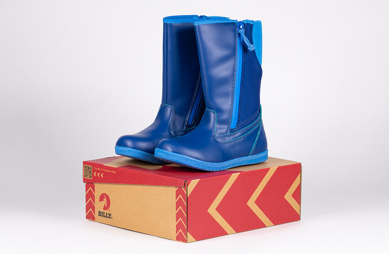 FINAL SALE - Navy BILLY EZ Boots