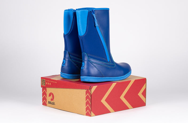 FINAL SALE - Navy BILLY EZ Boots