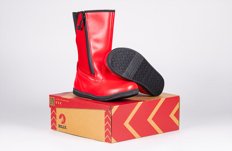 FINAL SALE - Red BILLY EZ Boots