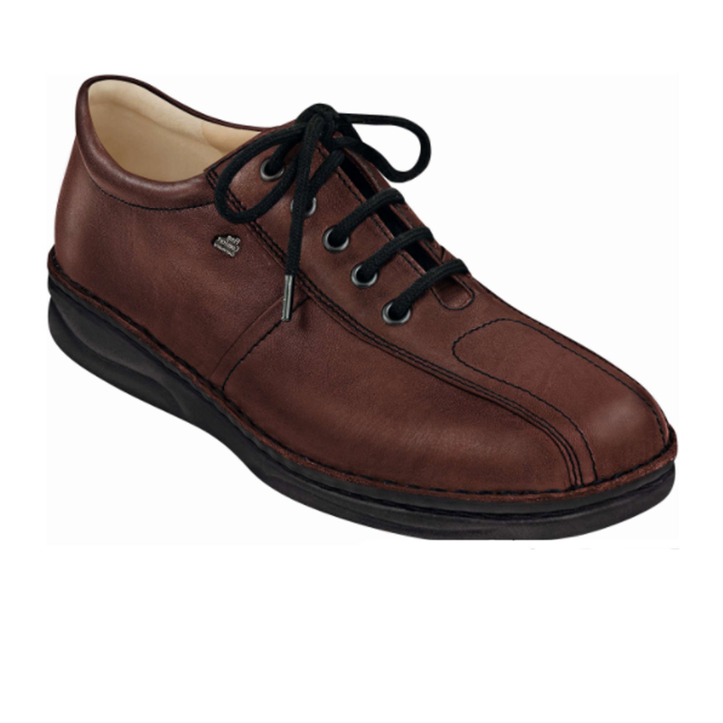 Finn Comfort Dijon Lace Up (Men) - Teak Idaho Dress-Casual - Lace Ups - The Heel Shoe Fitters