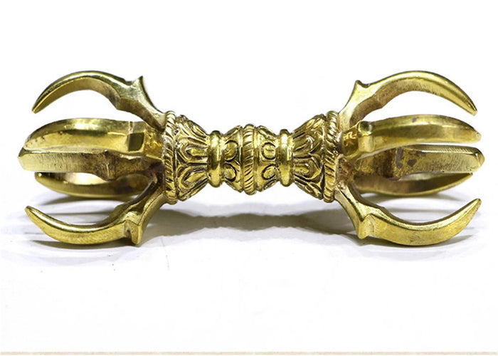 Five Pronged Vajra Dorje - Tibetan Buddhist vajra, view 5